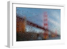 Rainy Golden Gate-Steve Gadomski-Framed Photographic Print