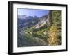 Rainy Lake and Frisco Mountain, Okanogan National Fores, Washington State, Usa-Tony Waltham-Framed Photographic Print