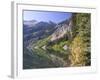 Rainy Lake and Frisco Mountain, Okanogan National Fores, Washington State, Usa-Tony Waltham-Framed Photographic Print