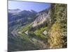 Rainy Lake and Frisco Mountain, Okanogan National Fores, Washington State, Usa-Tony Waltham-Mounted Photographic Print