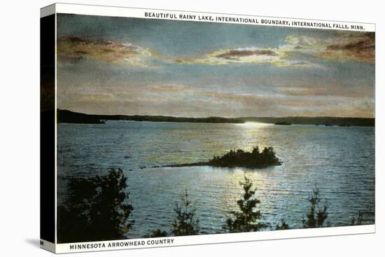 Rainy Lake, International Falls, Minnesota-null-Stretched Canvas