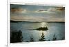 Rainy Lake, International Falls, Minnesota-null-Framed Art Print