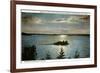 Rainy Lake, International Falls, Minnesota-null-Framed Premium Giclee Print