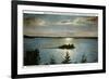 Rainy Lake, International Falls, Minnesota-null-Framed Premium Giclee Print