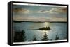 Rainy Lake, International Falls, Minnesota-null-Framed Stretched Canvas