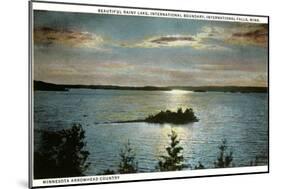 Rainy Lake, International Falls, Minnesota-null-Mounted Art Print