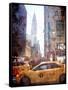 Rainy Madison Avenue-Acosta-Framed Stretched Canvas