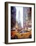 Rainy Madison Avenue-Acosta-Framed Art Print