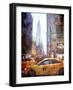 Rainy Madison Avenue-Acosta-Framed Art Print