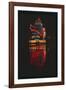 Rainy Night in Gui'Yang, Gui'zhon Province-Basil Pao-Framed Giclee Print