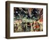 Rainy Night in Paris Par Korovin, Konstantin Alexeyevich (Constantin Korovin) (1861-1939), 1930S --Konstantin Alekseevich Korovin-Framed Giclee Print