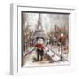 Rainy Paris-Marilyn Dunlap-Framed Art Print