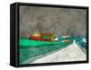 Rainy Roadtrips-Ynon Mabat-Framed Stretched Canvas