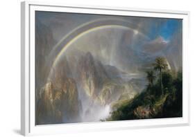 Rainy Season in the Tropics-Frederic Edwin Church-Framed Giclee Print