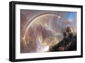 Rainy Season in the Tropics-Frederic Edwin Church-Framed Art Print