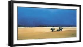 Rainy Skies-Dolors Curell-Framed Giclee Print