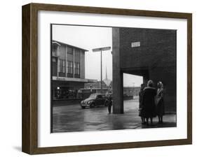 Rainy Street 60s-Henry Grant-Framed Photographic Print