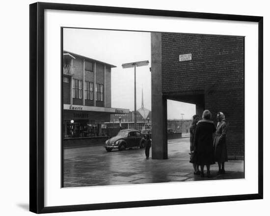 Rainy Street 60s-Henry Grant-Framed Photographic Print