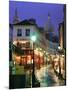 Rainy Street and Dome of the Sacre Coeur, Montmartre, Paris, France, Europe-Gavin Hellier-Mounted Photographic Print