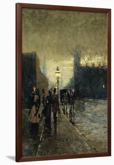 Rainy Streets, New York-Guaccimanni Alessandro-Framed Giclee Print