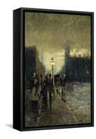 Rainy Streets, New York-Guaccimanni Alessandro-Framed Stretched Canvas