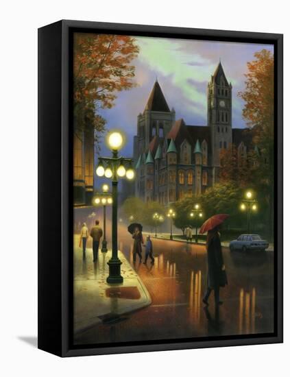 Rainy Twilight-Leo Stans-Framed Stretched Canvas