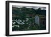 Rainy weather atmosphere, 1907-Nikolai Astrup-Framed Giclee Print