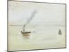 Rainy Weather on the Elbe, 1902-Max Liebermann-Mounted Giclee Print