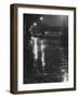 Rainy Wet Sidewalk at Night, London-Emil Otto Hoppé-Framed Photographic Print