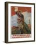 Raise Mao's Flag High to Achieve Modern Defense, Chinese Cultural Revolution-null-Framed Giclee Print