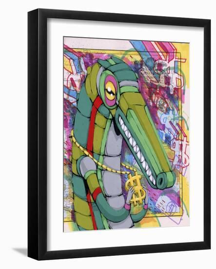 Raised On The Dollar-Ric Stultz-Framed Giclee Print