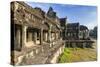 Raised Terrace at Angkor Wat-Michael Nolan-Stretched Canvas