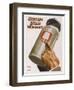 Raising a Seidel of Frothy Spaten-Brau-Ludwig Hohlwein-Framed Photographic Print