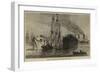 Raising a Sunken Indiaman in the Thames, Near Gravesend-null-Framed Giclee Print