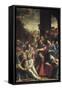 Raising of Lazarus, Altarpiece-Santi Di Tito-Framed Stretched Canvas