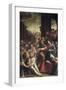Raising of Lazarus, Altarpiece-Santi Di Tito-Framed Giclee Print