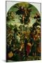 Raising of Lazarus and Fight Between St Michael and the Devil-null-Mounted Giclee Print