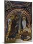 Raising of Lazarus, Byzantine Fresco-null-Mounted Giclee Print