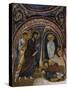 Raising of Lazarus, Byzantine Fresco-null-Stretched Canvas