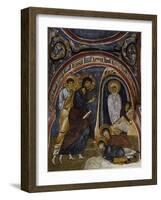 Raising of Lazarus, Byzantine Fresco-null-Framed Giclee Print