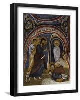 Raising of Lazarus, Byzantine Fresco-null-Framed Giclee Print