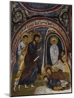 Raising of Lazarus, Byzantine Fresco-null-Mounted Giclee Print