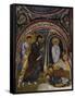 Raising of Lazarus, Byzantine Fresco-null-Framed Stretched Canvas