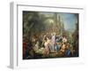 Raising of Lazarus, Circa 1750-Franz Christoph Janneck-Framed Giclee Print