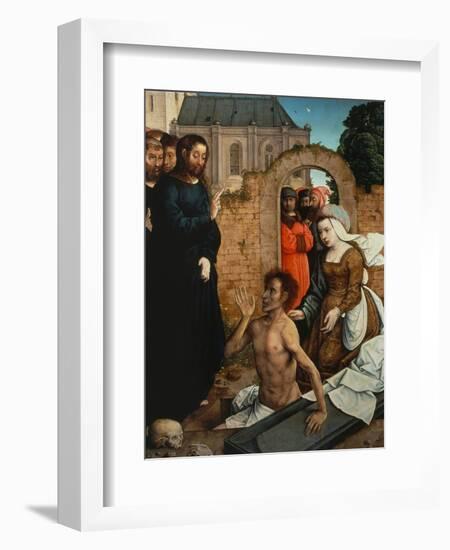 Raising of Lazarus-Juan de Flandes-Framed Giclee Print