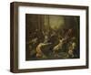 Raising of Lazarus-Alessandro Magnasco-Framed Art Print