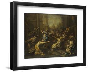 Raising of Lazarus-Alessandro Magnasco-Framed Art Print