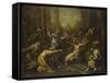 Raising of Lazarus-Alessandro Magnasco-Framed Stretched Canvas