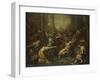 Raising of Lazarus-Alessandro Magnasco-Framed Art Print