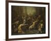 Raising of Lazarus-Alessandro Magnasco-Framed Art Print